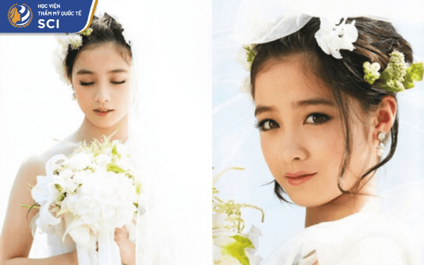 Phong cách trang điểm Nhật Bản khiến cô dâu đáng yêu như búp bê - hoidapnails.com