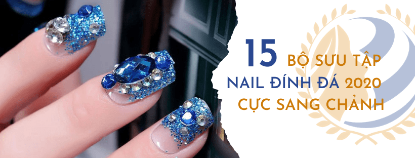 Thu hút ánh nhìn với 15 bộ sưu tập mẫu nail đính đá 2021 cực sang chảnh - hoidapnails.com