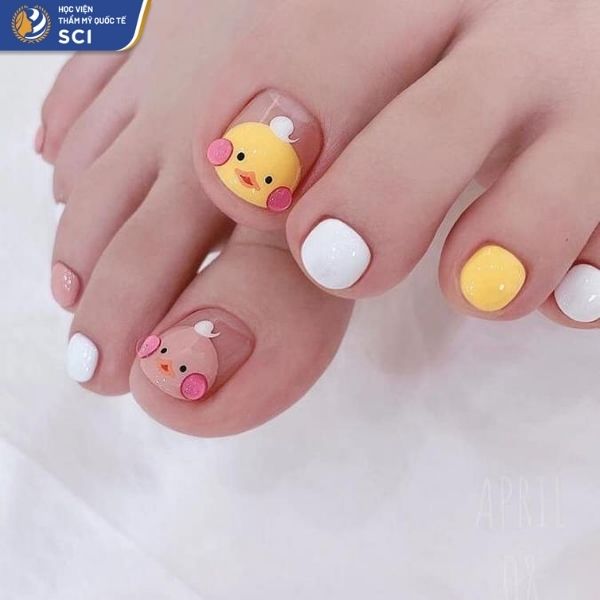 nail chân đẹp - hoidapnails.com