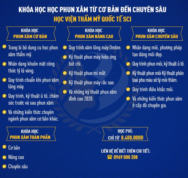 Dạy nghề phun xăm uy tín - hoidapnails.com