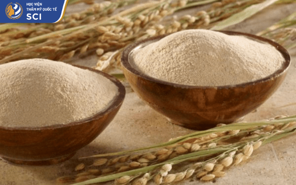Cám gạo là lớp bên ngoài của gạo, dạng bột mịn - hoidapnails.com