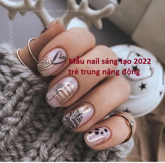 mẫu nail sáng tạo 2022