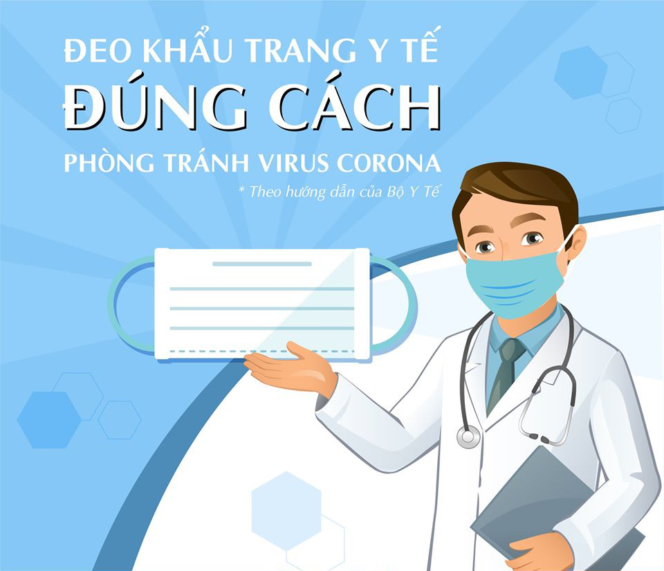 Chăm sóc sức khoẻ bằng khẩu trang