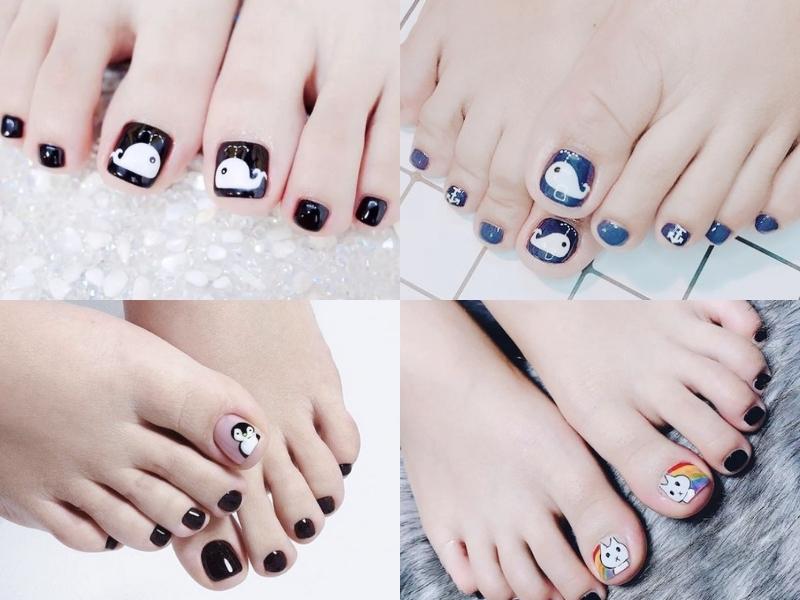 Tuyển tập mẫu nail chân sang chảnh cho các chị em gái