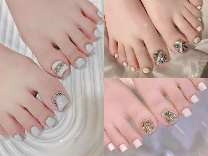 Tuyển tập mẫu nail chân sang chảnh cho các chị em gái