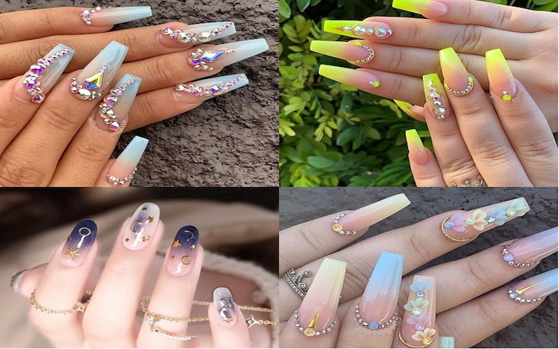 Bảng xếp hạng mẫu nail Châu Âu dễ thương làm cho cô nàng thêm tự tin