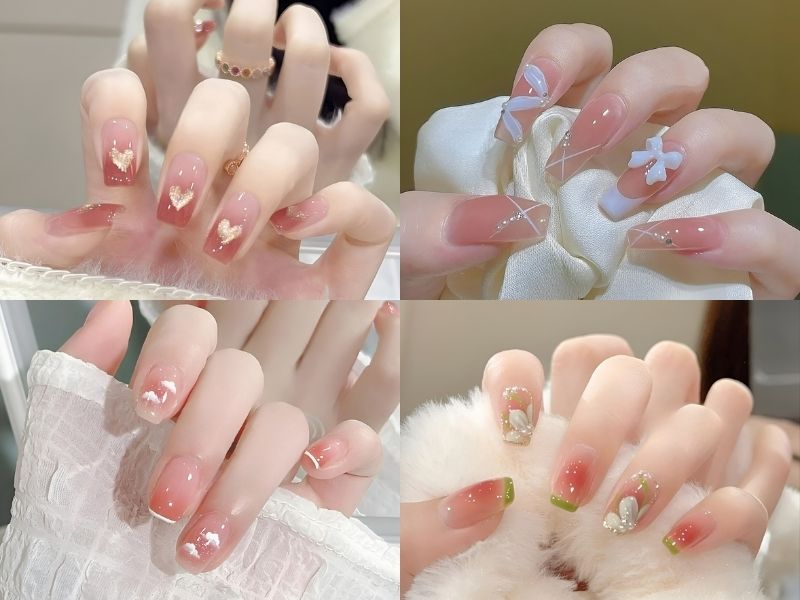 Bộ sưu tập nail đáng yêu dành cho các tuổi teen