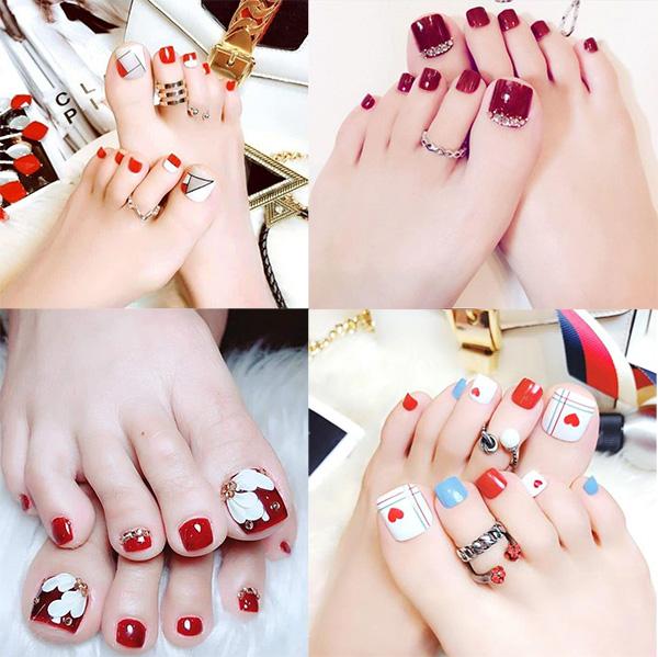 Gợi ý những cách vẽ nail chân xinh cho các bạn gái