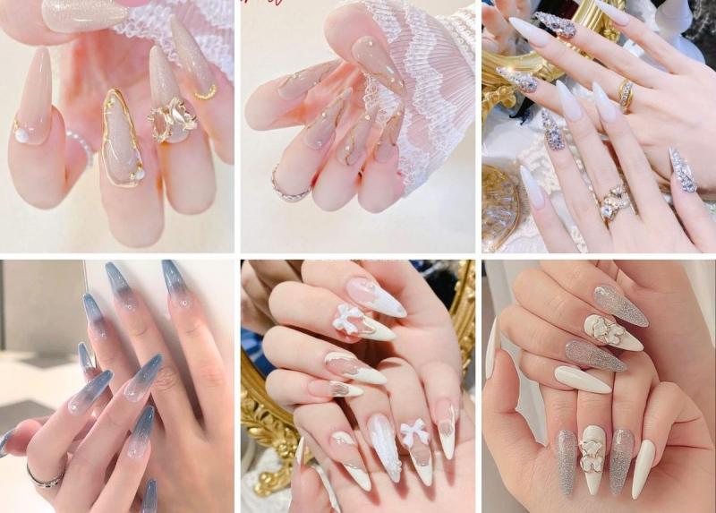 Top 5 mẫu nail nhọn sang chảnh cho các chị em gái