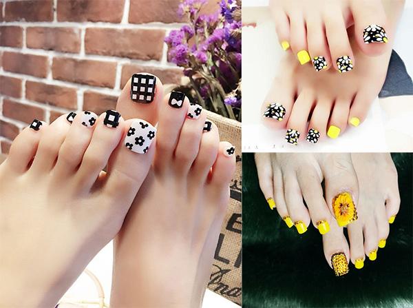 Gợi ý những cách vẽ nail chân xinh cho các bạn gái