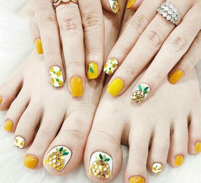 Gợi ý những cách vẽ nail chân xinh cho các bạn gái