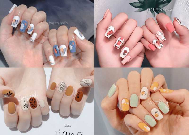 Bộ sưu tập nail đáng yêu dành cho các tuổi teen