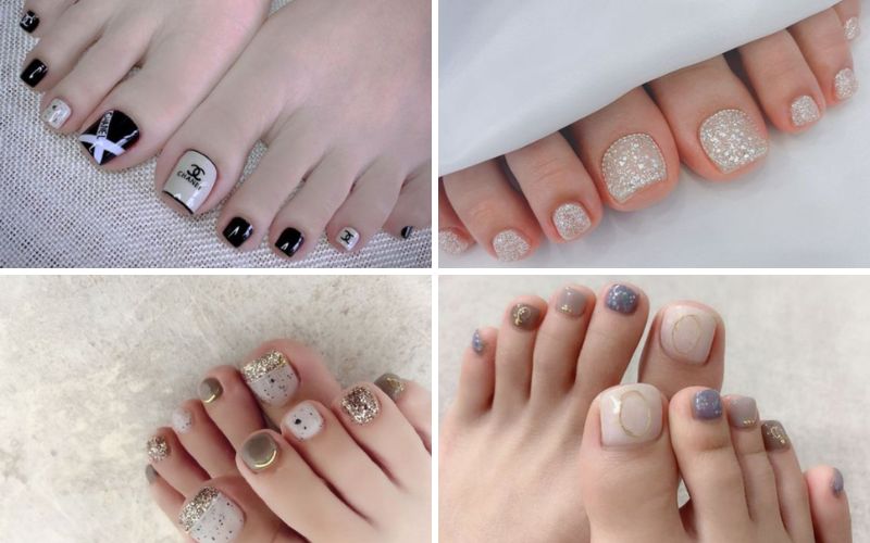 Cách tạo mẫu nail chân xinh nhất dành cho các bạn gái