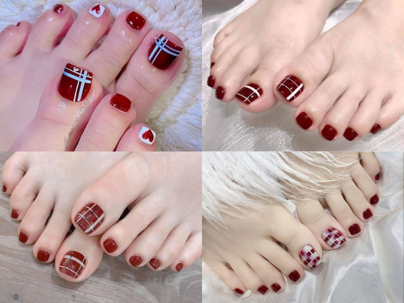 Cách tạo mẫu nail chân xinh nhất dành cho các bạn gái