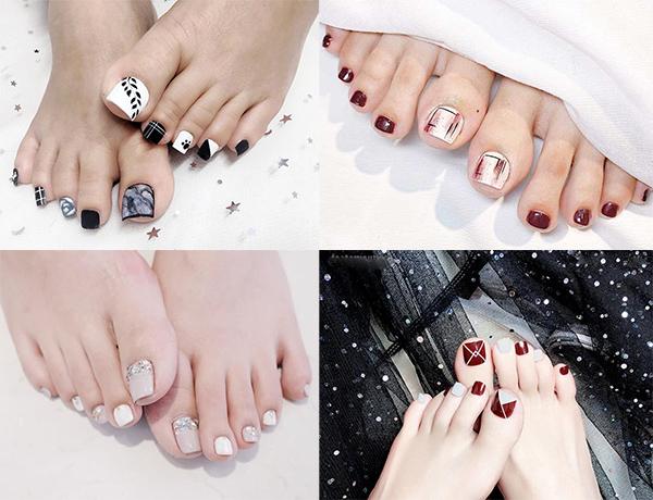 Cách tạo mẫu nail chân xinh nhất dành cho các bạn gái