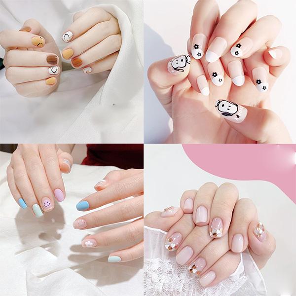 Những mẫu nail đẹp nhẹ nhàng 2024-2025