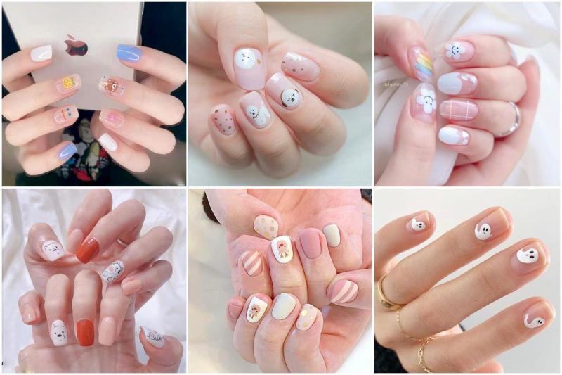 Những mẫu nail đẹp nhẹ nhàng 2024-2025