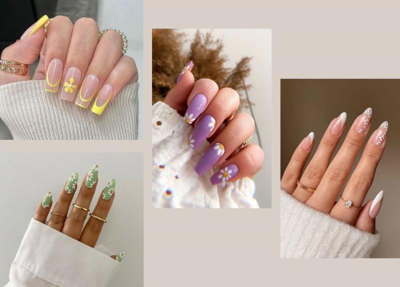 Hướng dẫn những bước vẽ nail hoa đơn giản cho các chị em mới làm nail