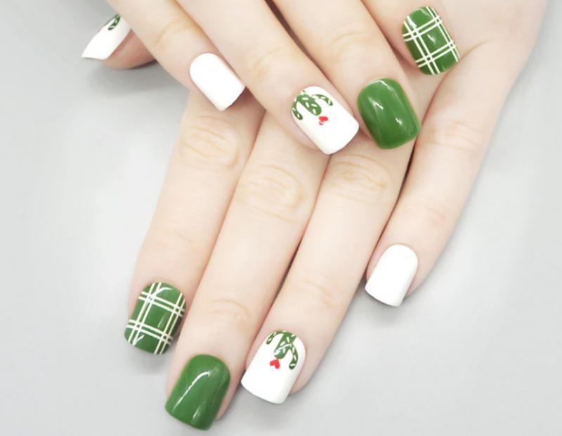 Cập nhật các mẫu nail vẽ xương rồng dễ thương nhất