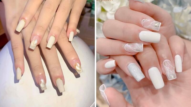 10 mẫu nail trắng sữa đẹp nhất định cô nàng phải thử