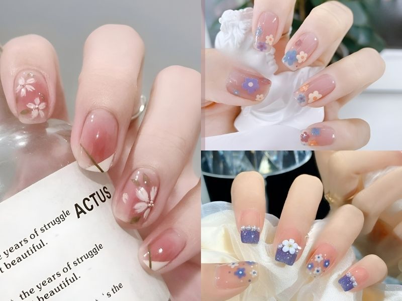 Có nên lựa chọn mẫu nail hoa hồng hay không?