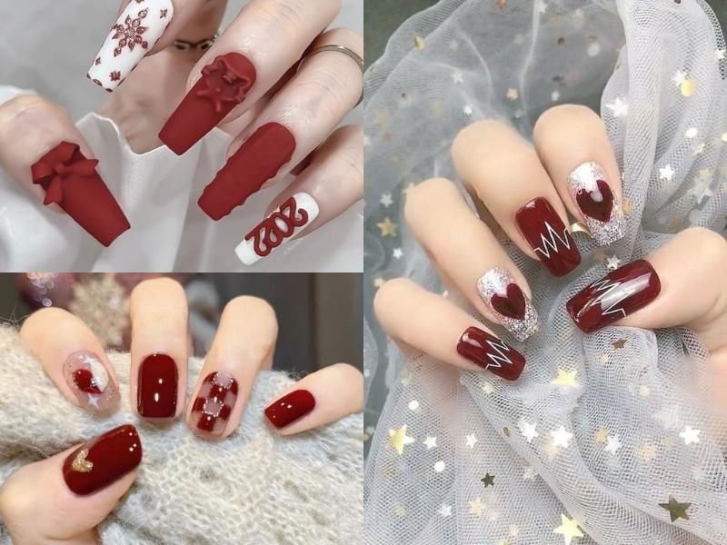 Giới thiệu những mẫu nail noel xinh xắn đáng để thử