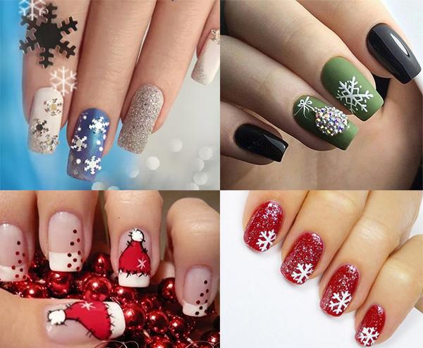 Giới thiệu những mẫu nail noel xinh xắn đáng để thử