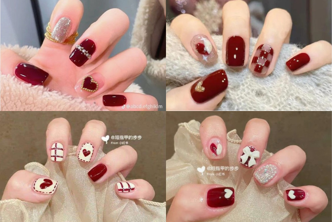 Những mẫu nail tết 2025 không bao giờ lỗi mode chị em đã biết chưa?