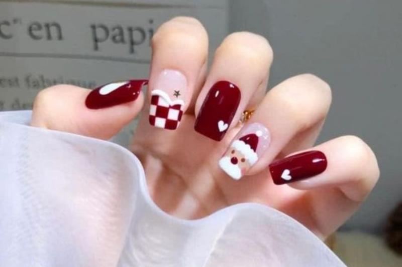 Giới thiệu những mẫu nail noel xinh xắn đáng để thử