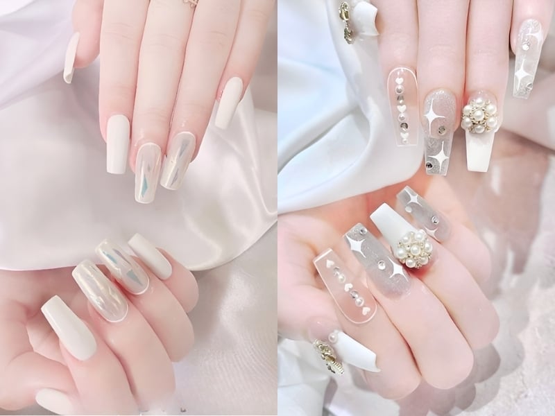 Giá làm nail úp móng đính đá: Tất tần tật thông tin bạn cần biết